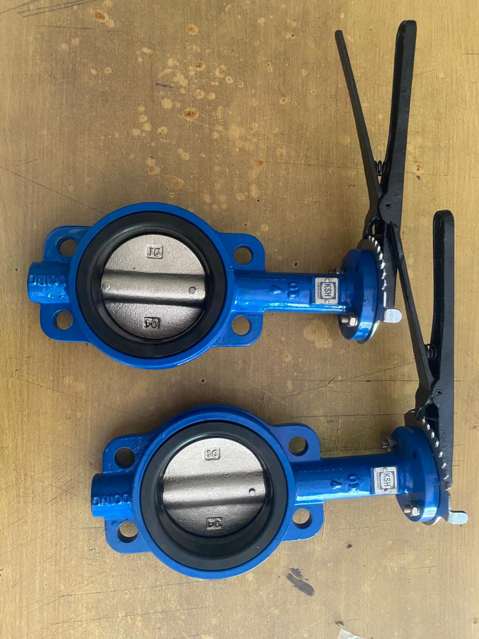 KSH Butterfly Valve Type DN80 3 Inch PN16 Lever Handle Original